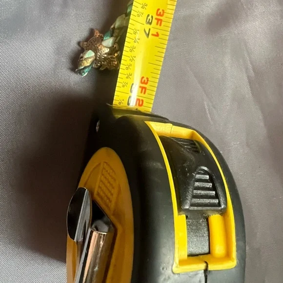 Competition Handmade Beaded Kangaroo Leather Green and Gold Dog Lead - Picture 6 of 6